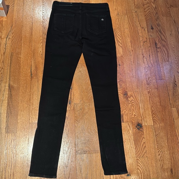 Rag and Bone jeans black skinny jeans size 27 - Picture 4 of 6